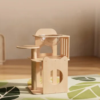 Low Footed Cottage Cat House